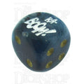 Chessex Phantom Teal KA-BOOM! Logo D6 Spot Dice