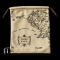 All Rolled Up In the Third Age Velvet Dice Bag