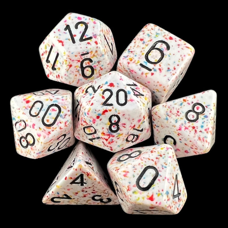 Chessex Speckled Birthday 7 Dice Polyset