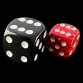 Chessex Speckled Lava Stone 12mm D6 Spot Dice