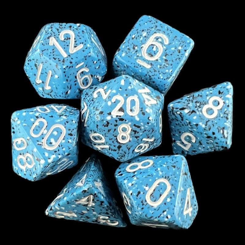 Chessex Speckled Ocean Stone 7 Dice Polyset