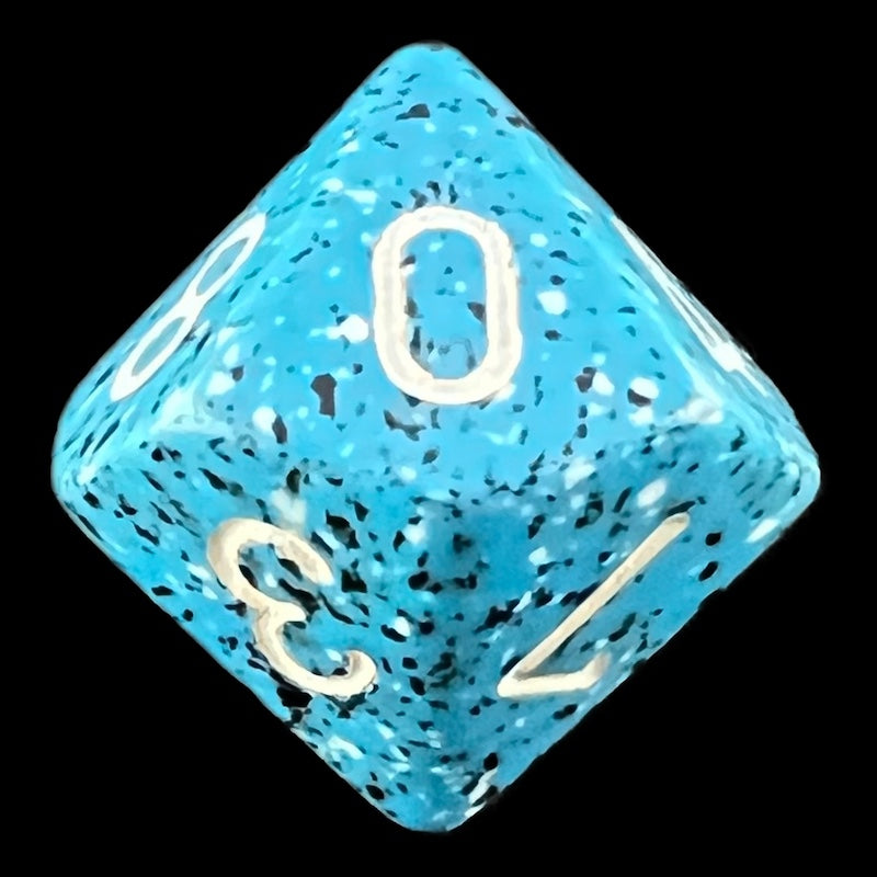 Chessex Speckled Ocean Stone 10 x D10 Dice Set