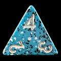 Chessex Speckled Ocean Stone D4 Dice