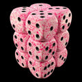Chessex Speckled Pink 12 x D6 Dice Set