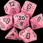 Chessex Speckled Pink 7 Dice Polyset