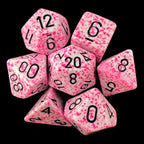 Chessex Speckled Pink 7 Dice Polyset