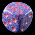 Chessex Speckled Purple Passion 16mm D6 Spot Dice