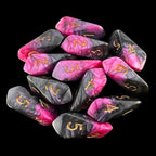 Crystal Caste Toxic Fallout 12 x D6 Dice Set