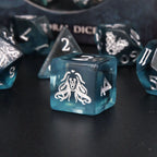 Dice Tomes Banshee's Bane 7 Dice Polyset + Coin