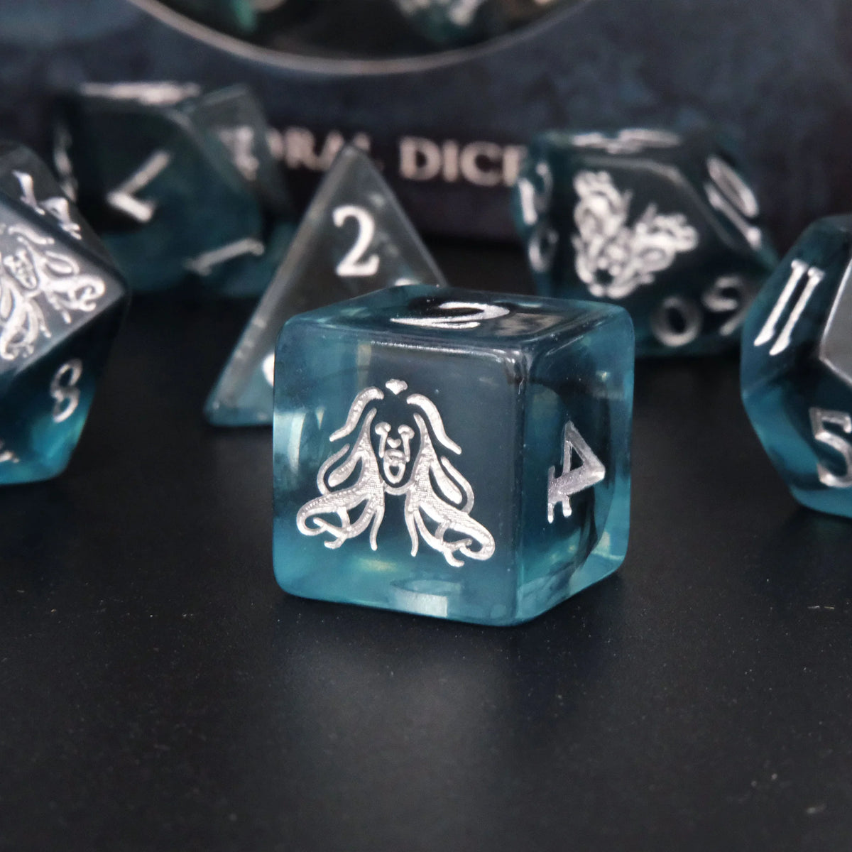 Dice Tomes Banshee's Bane 7 Dice Polyset + Coin