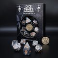 Dice Tomes Fighter (2026) 7 Dice Polyset + Coin