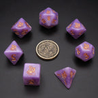 Dice Tomes School of Illusion 7 Dice Polyset + Coin