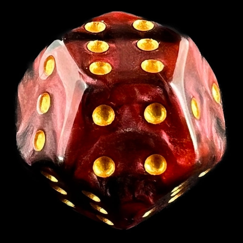 DodecaDice Double D6 Vampire 12 Sided Spot D6 Dice