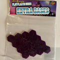 CLEARANCE ArcKnight Flat Plastic Miniatures - Hex Bases x 16 Purple