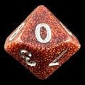 Impact Unleashed Arcana Fool's Gold D10 Dice