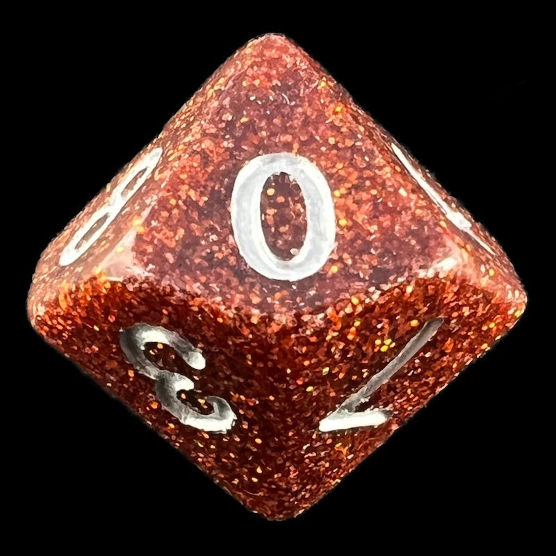 Impact Unleashed Arcana Fool's Gold D10 Dice
