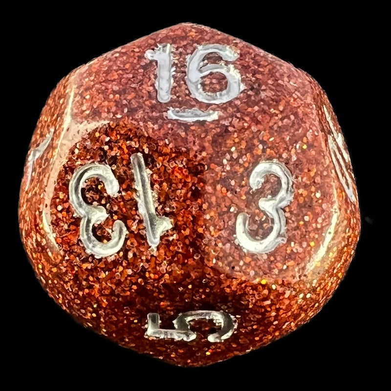 Impact Unleashed Arcana Fool's Gold D16 Dice