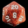 Impact Unleashed Arcana Fool's Gold D20 Dice