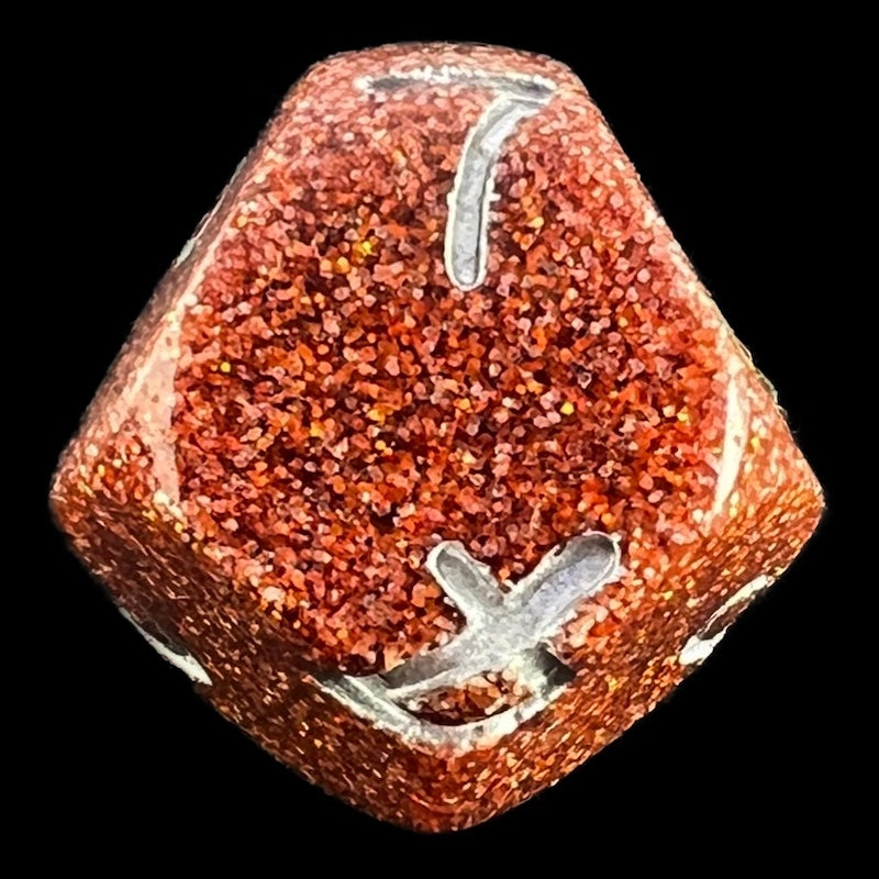 Impact Unleashed Arcana Fool's Gold D7 Dice