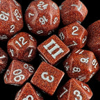 Impact Unleashed Arcana Fool's Gold Dungeon Crawl Classics DCC 14 Dice Set
