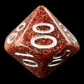 Impact Unleashed Arcana Fool's Gold Percentile Dice