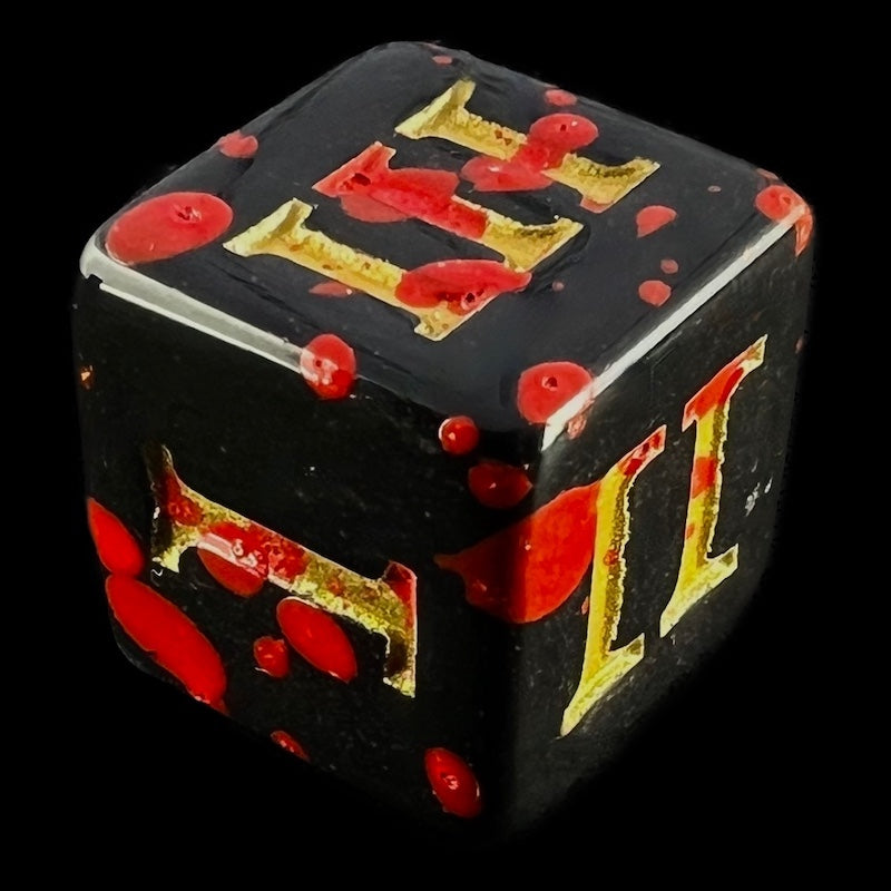 Impact Unleashed Arcana Sanguine Pool Roman Numeral D3 Dice
