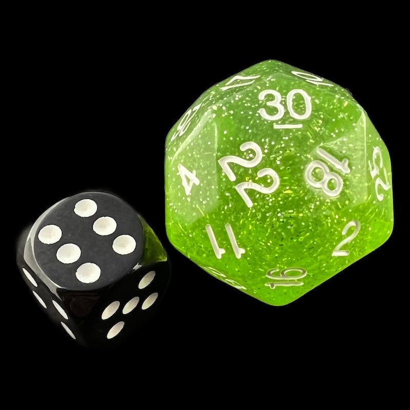 Impact Unleashed Arcana Vitriolic Sphere D30 Dice