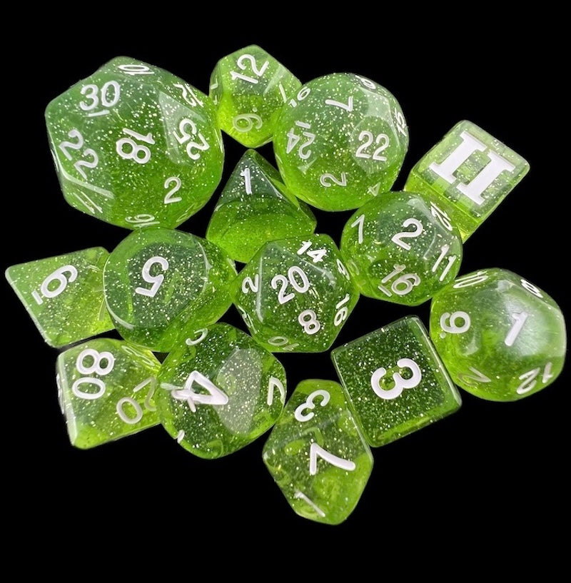 Impact Unleashed Arcana Vitriolic Sphere Dungeon Crawl Classics DCC 14 Dice Set