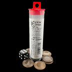 Koplow Casino Stacking Poker Chips Brown x 50
