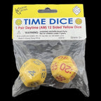 Koplow Daytime JUMBO 28mm 2 x D12 Time Dice Set