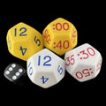 Koplow Elapsed Time JUMBO 28mm 4 x D12 Dice Set