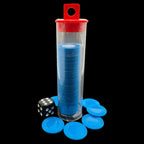 Koplow Casino Stacking Poker Chips Blue x 50