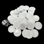 Koplow Casino Stacking Poker Chips Grey x 50