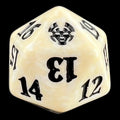 MTG Theros Beyond Death Opaque Ivory Spindown / Countdown D20 Dice