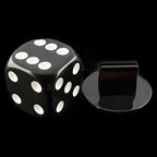 MouldPlas Card / Paper Figure Stands 18mm Black x 20