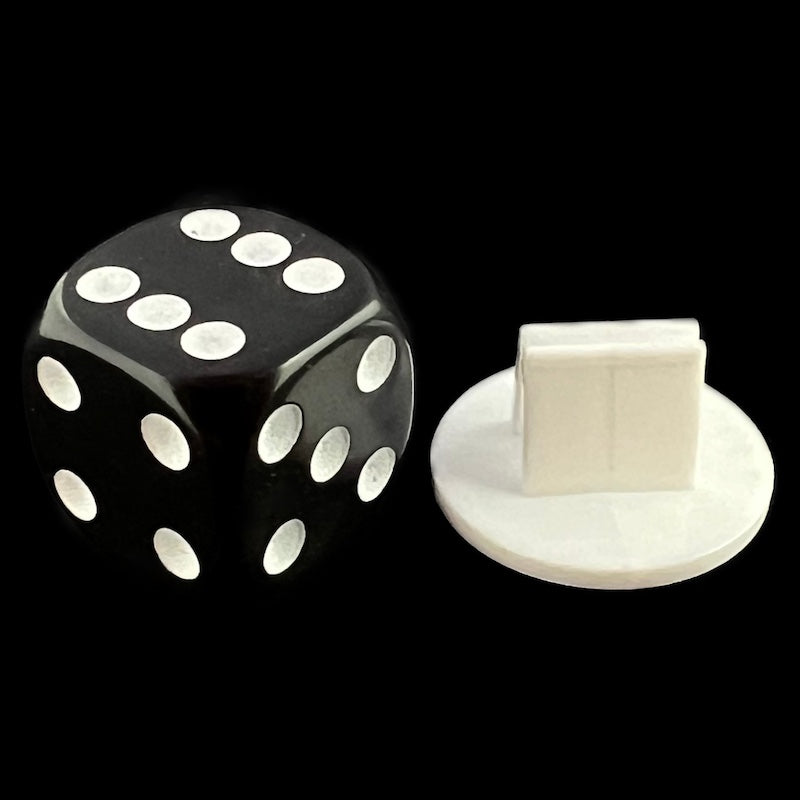 MouldPlas Card / Paper Figure Stands 18mm White x 20