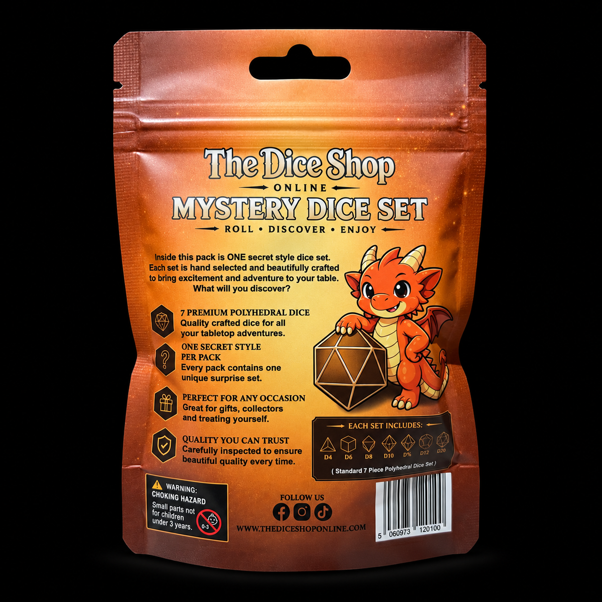 Mystery 7 Dice Polyset - 2026