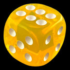 CLEARANCE TDSO Bright Gem Golden 12 x D6 Dice Set