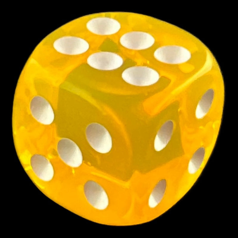 CLEARANCE TDSO Bright Gem Golden 12 x D6 Dice Set