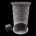 TDSO Dice Tower Grey for Mini Dice Sets