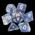 TDSO Glitter Dark Blue 7 Dice Polyset