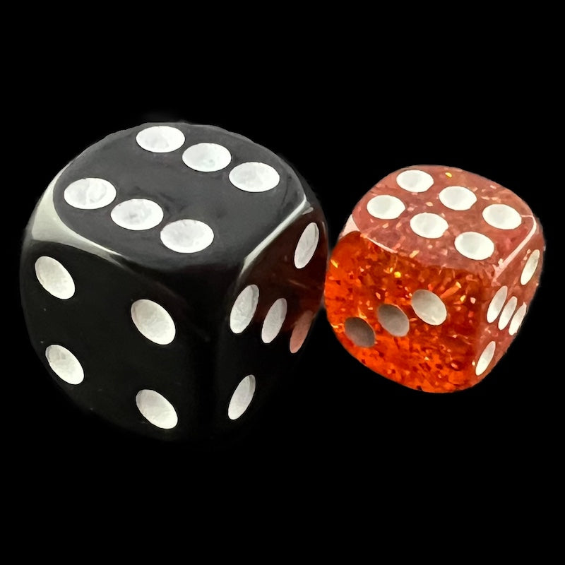 TDSO Glitter Orange 36 x D6 Dice Set