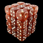 TDSO Glitter Orange 36 x D6 Dice Set