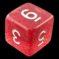 TDSO Glitter Red D6 Dice