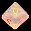 CLEARANCE TDSO Iridescent Glitter Pink D10 Dice