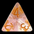 CLEARANCE TDSO Iridescent Glitter Pink D4 Dice