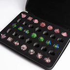 TDSO Leatherette Storage Dice Case - hold 5 Polysets
