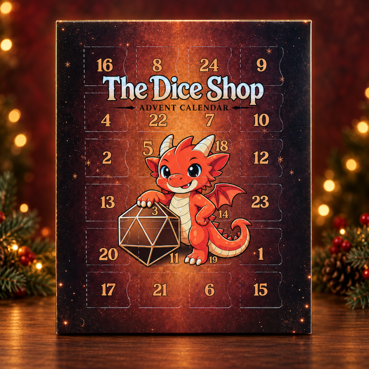 Dice Advent Calendar - Dragons Dice Hoard