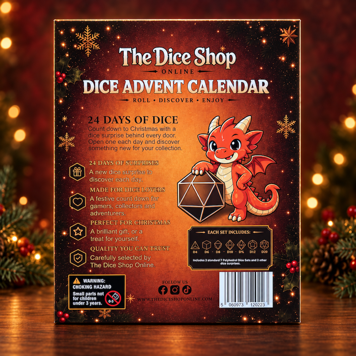 Dice Advent Calendar - Dragons Dice Hoard
