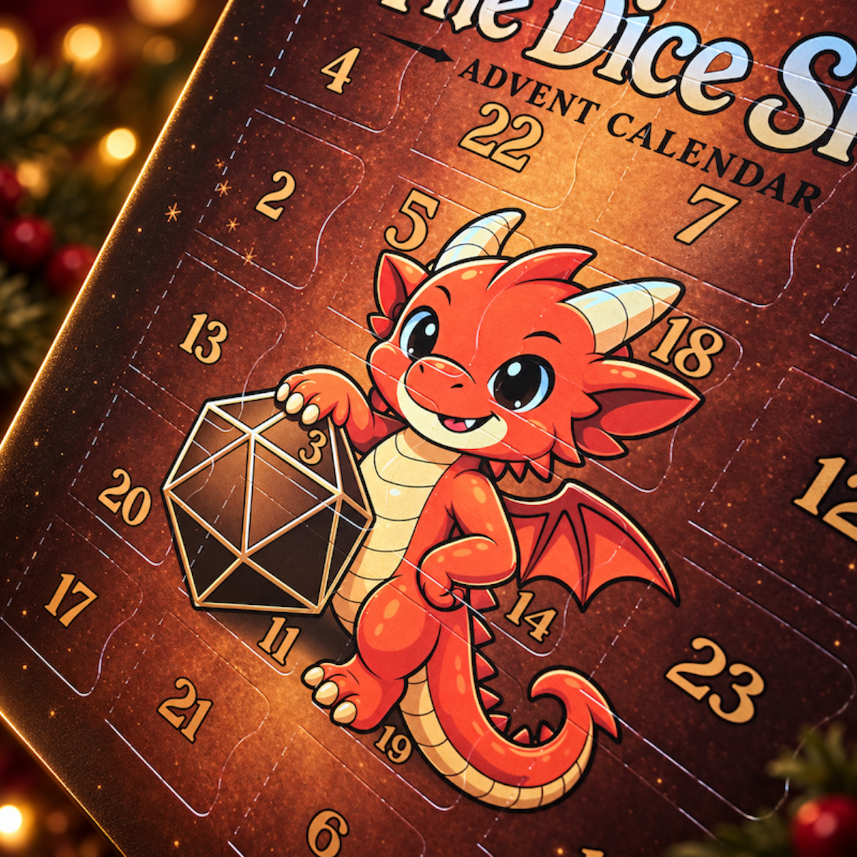 Dice Advent Calendar - Dragons Dice Hoard